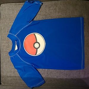 Pokémon Rash Guard Swim Shirt